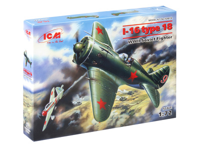 72072 ICM 1/72 I-16 type 18, Soviet fighter