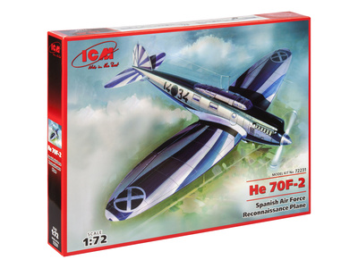 72231 ICM 1/72 He-70 F-2