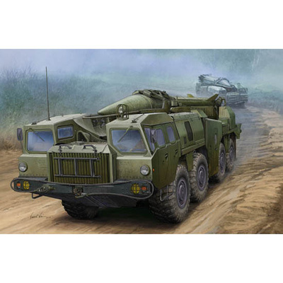 01019 Трубач 1/35 Soviet (9P117M1) Launcher with R17 Rocket of 9K72 Missile Complex 