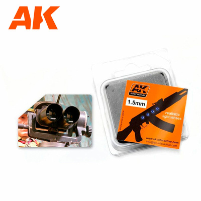 AK223 AK Interactive Lens transparent OPTIC COLOUR 1.5 mm