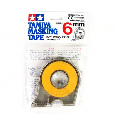 87030 Tamiya Маскирующая лента широкая 6мм в пенале