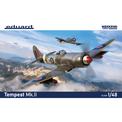 84190 Eduard 1/48 Британский истребитель Tempest Mk. II (Weekend)