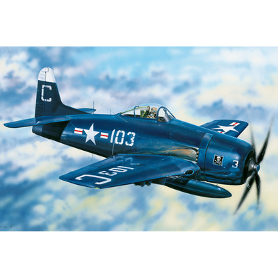 80358 HobbyBoss 1/48 Палубный истребитель Grumman F8F Bearcat