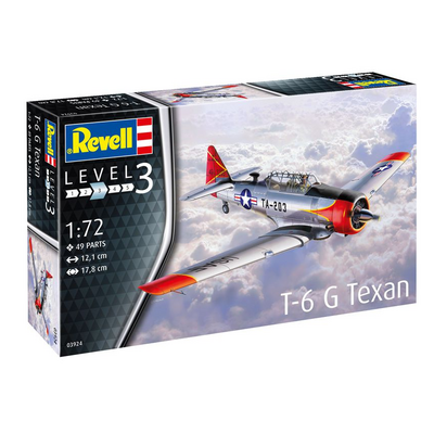 03924 Revell 1/72 Американский легкий учебный самолет T-6 G Texan
