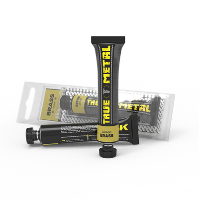 AK460 AK Interactive Wax paint TRUE METAL BRASS (