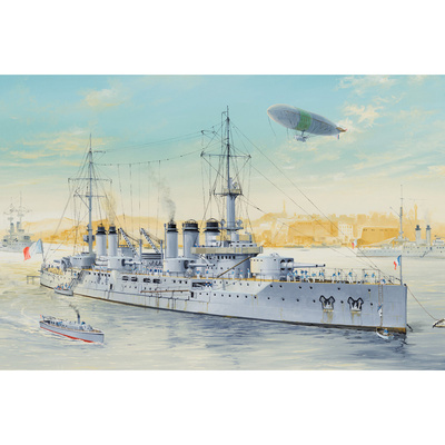 86504 HobbyBoss 1/350  Эскадренный броненосец военно-морских сил Франции «Вольтер»