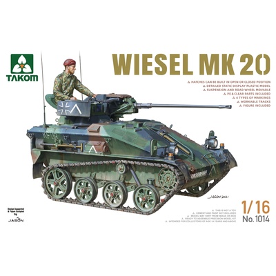 1014 Takom 1/16 БМД Wiesel MK 20