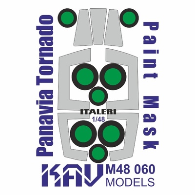 M48 060 KAV Models 1/48 Окрасочная маска на Panavia Tornado (Italeri)
