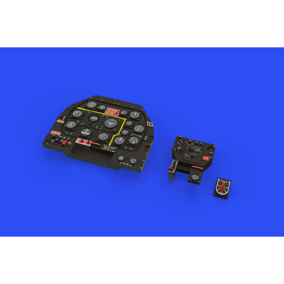 644100 Eduard 1/48 Приборная доска цветная для Mustang Mk.IV LööK