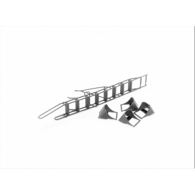 LP48030 LP Models 1/48 Лестница (ранняя) + колодки для C-27