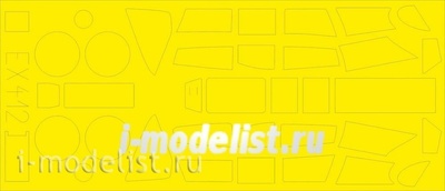 EX412 Eduard 1/48 Mask for the aircraft Me-410A-1