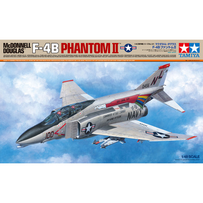61121 Tamiya 1/48 Американский палубный истребитель F-4B Phantom II