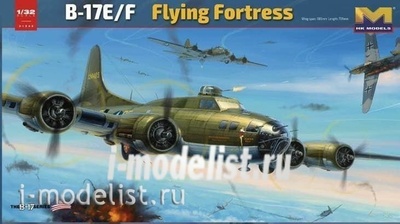 01E05 HK Models 1/32 B-17 E/F Flying Fortress