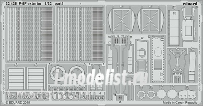 32435 Eduard 1/32 F-5F экстерьер