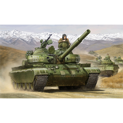 01554 Трубач 1/35 Российский танк тип 62 BDD Mod.1984 (Mod.1972 modification)