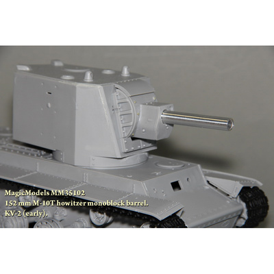 MM35102 Magic Models 1/35 152-мм ствол танковой гаубицы М-10Т для установки на модели танков КВ-2