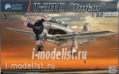 KH32015 Kittyhawk 1/32 T-28C Trojan Kit First Look