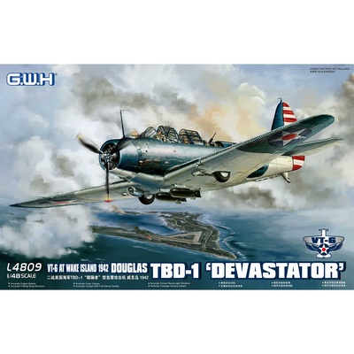 L4809 Great Wall Hobby 1/48 Самолет Douglas TBD-1 