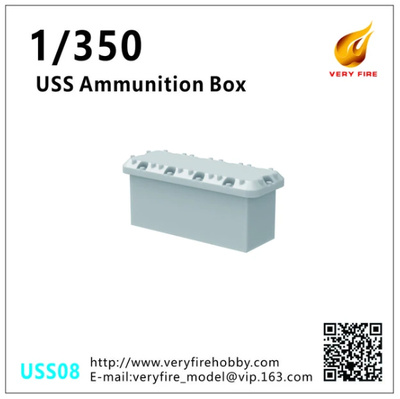USS08 Very Fire 1/350 Коробка для боеприпасов из смолы (30 шт)