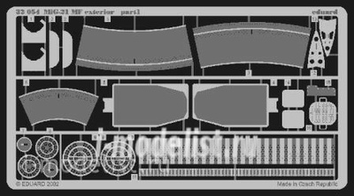 32054 Eduard 1/32 Фототравление для MiGG-21MF exterior