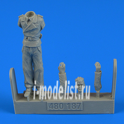 480 187 Aires 1/48 Набор дополнений German WWII Tank crew - Trooper D