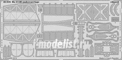 48816 Eduard photo etched parts 1/48 Do 215B undercarriage