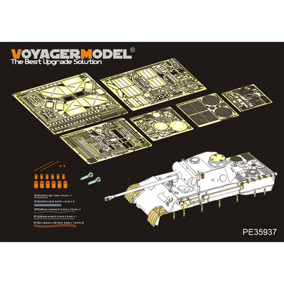 PE35937 Voyager Model 1/35 Фототравление для Немецких танков Panther D Базовый