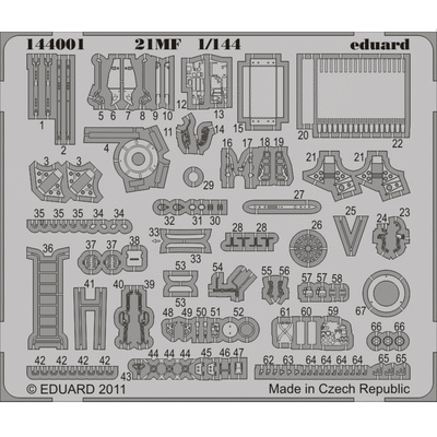 144001 Eduard 1/144 Photo Etching for MiGG-21MF