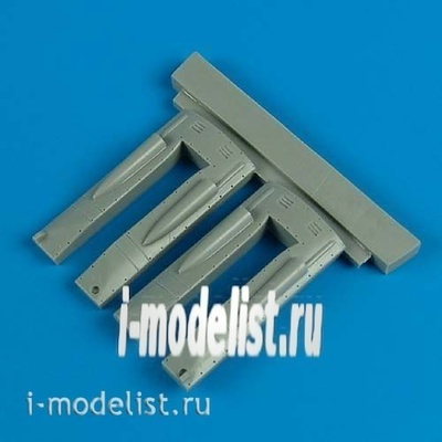 QB48 369 Quickboost 1/48 Конверсионный набор для P-38 Lightning turbo-supercharger cover