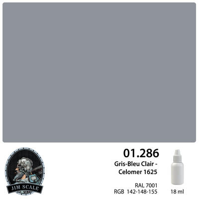 01.286 Jim Scale Краска под аэрограф Gris-Bleu Clair – Celomer 1625