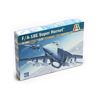 0083 Italeri 1/72 Американский палубный истребитель-бомбардировщик и штурмовик F/A-18E Super Hornet