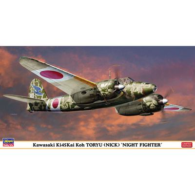 07507 Hasegawa 1/48 Kawasaki Ki45Kai Koh Toryu (Nick) 'Night Fighter'