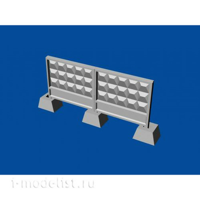 MDR14403 Metallic Details 1/144 Российский бетонный забор ПО-3