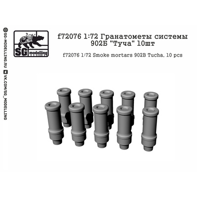 F72076 SG Modelling 1/72 Гранатометы системы 902Б 