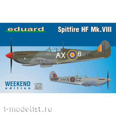 7449  Eduard 1/72 Spitfire HF Mk. VIII