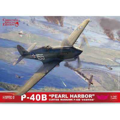 L3202 Great Wall Hobby 1/32 Истребитель Curtiss Warhawk P-40B USAAF 