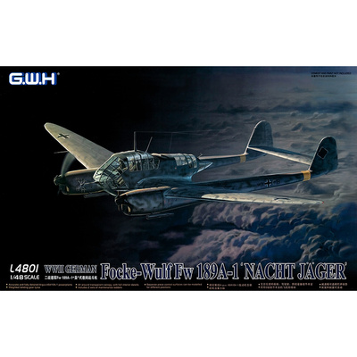 L4801 Great Wall Hobby 1/48 Германский ночной истребитель Fw 189A-1 UHU