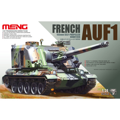 TS-004 Meng 1/35 Французская САУ AUF1 155 мм