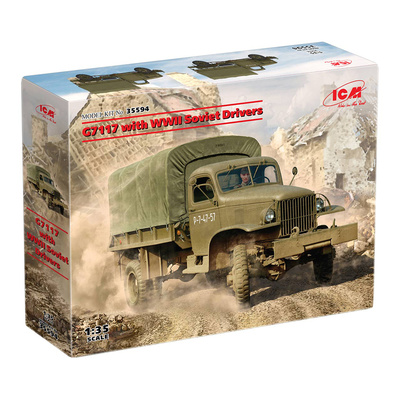 35594 ICM 1/35 G7117 с советскими водителями IIМВ