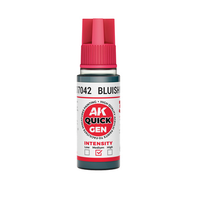 AK17042 AK Interactive Краска акриловая QUICK GEN - Серовато-голубой / BLUISH GREY