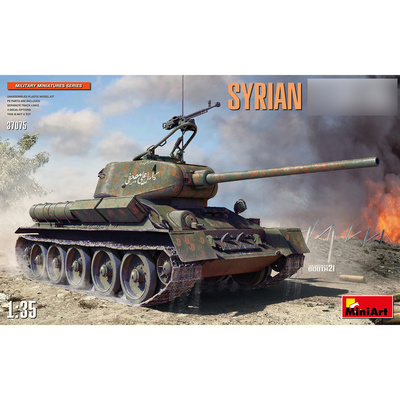 37075 MiniArt 1/35 Сирийский танк тип 34/85