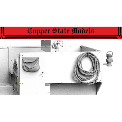 A35-028 Copper State Models 1/35 Экстерьер для французского бронеавтомобиля образца 1914 года