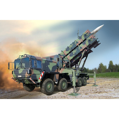 01088 Трубач 1/35 Американский ЗРК Пэтриот Abschussrampe auf 15t mil gl Br A1