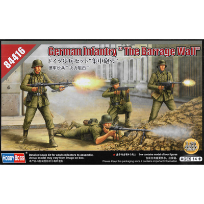84416 HobbyBoss 1/35 Немецкая пехота 