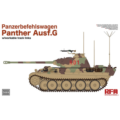 RM-5089 Rye Field Model 1/35 Немецкий танк Panther Ausf.G Panzerbefehlswagen