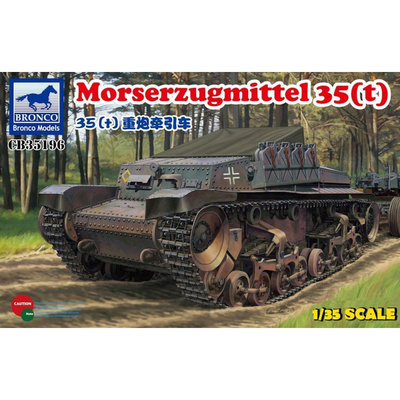 CB35196 Bronco 1/35 Немецкий артиллерийский тягач Morserzugmittel 35(t)