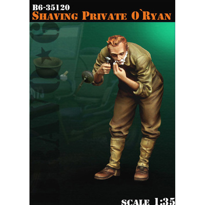 B6-35120 Bravo-6 1/35 Shaving Private O'Ryan / Бритье рядового О'Райана