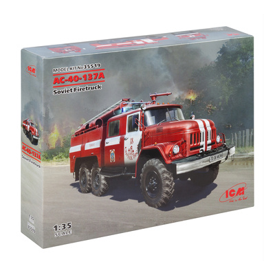 35519 ICM 1/35 Советский пожарный автомобиль АЦ-40-137А