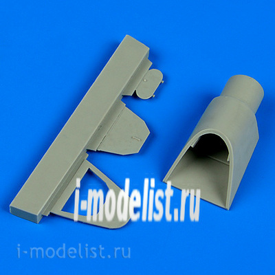 QB48 636 QuickBoost 1/48 Набор дополнений к Bf 109G opened cockpit?s rear bulkhed - standard