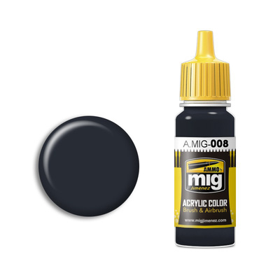 AMIG0008 Ammo Mig RAL 7021 DUNKELGRAU (Тёмно-серый)